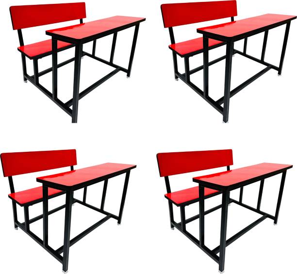 GOYALSON School Duel Desk Small Students Kids for Two Students BENCH (4 PC.) Metal 2 Seater