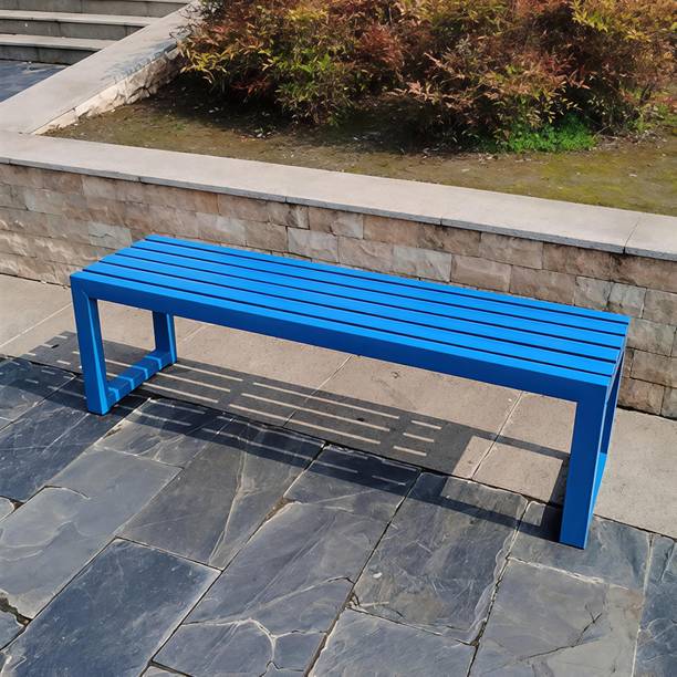 RAZASTEEL Outdoor Comfort Series Metal Bench for Garden, Park & Patio Use cm-120 Metal 4 Seater