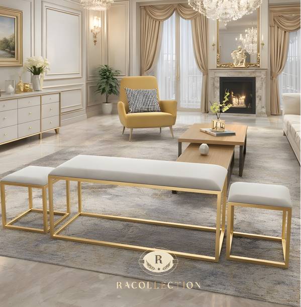 RACOLLECTION Alternate Shoe Bench Sofa Stool Bed End Stool Foam 2 Seater