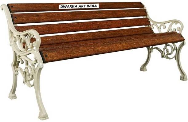 DWARKA ART Metal 3 Seater