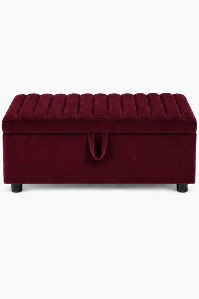 azhar Luxury Storage Bench Series Fabric 2 Seater