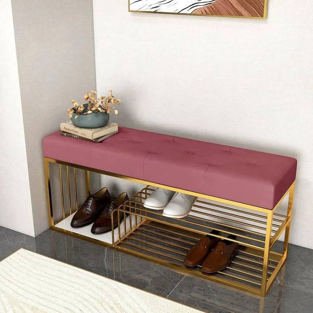 Dence store Dence Store Shoe Rack Bench Metal 2 Seater