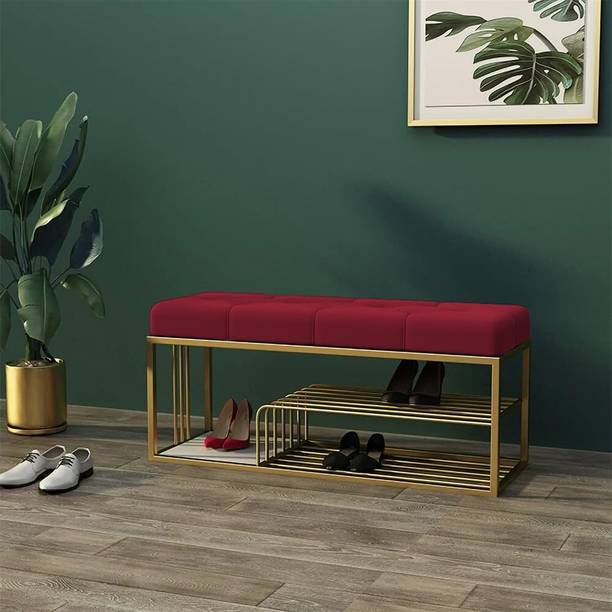 ZUHAIB CRAFTED LEGACY Modern Bench with Storage Bench Ottoman for Sitting Home and Office etc. Fabric 3 Seater