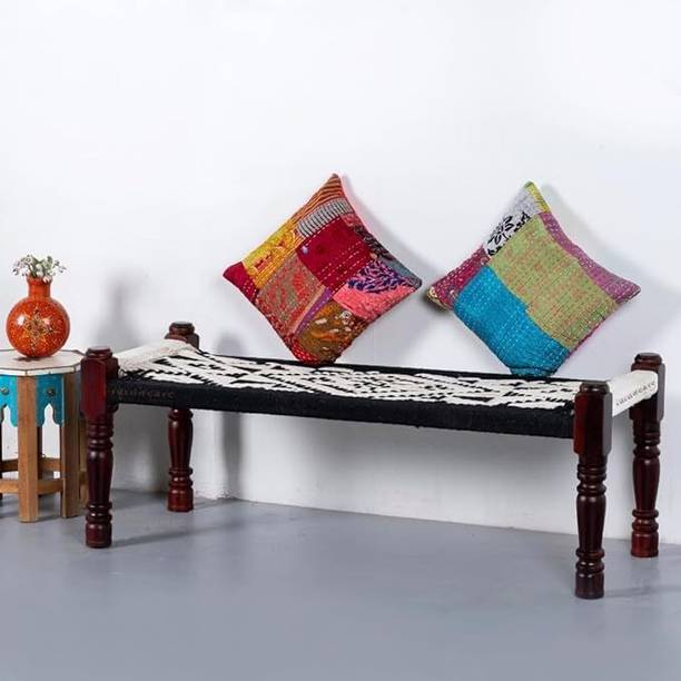 K A F Solid Wood 1 Seater