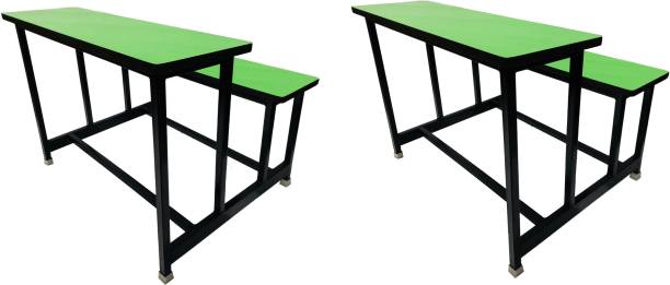 RATISON Duel Desk School Medium Students Kids for Two Students (2 PC.) Metal 2 Seater