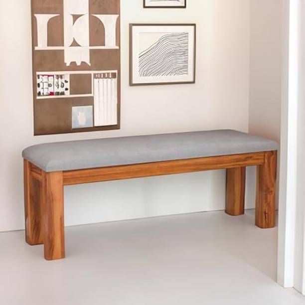 GAIDWOOD Solid Sheesham Wood Seating Bench for Indoor and Outdoor Solid Wood 3 Seater