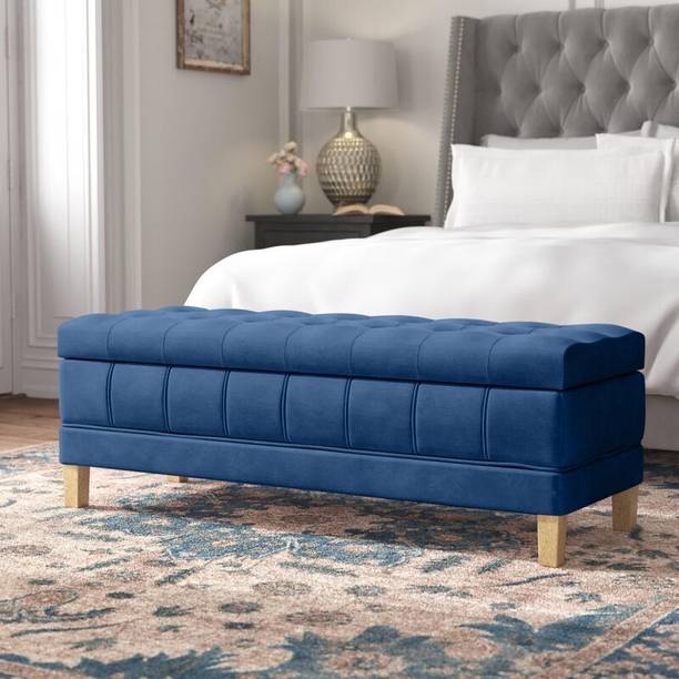 TFS luxurious wooden bench / lounger chaises/ fabric bench / couch Fabric Settee Solid Wood 3 Seater