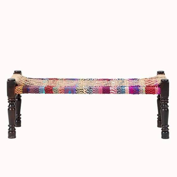 K A F Solid Wood 1 Seater
