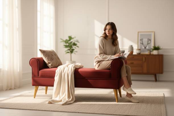 Cablec Crafts 27 Engineered Wood 3 Seater