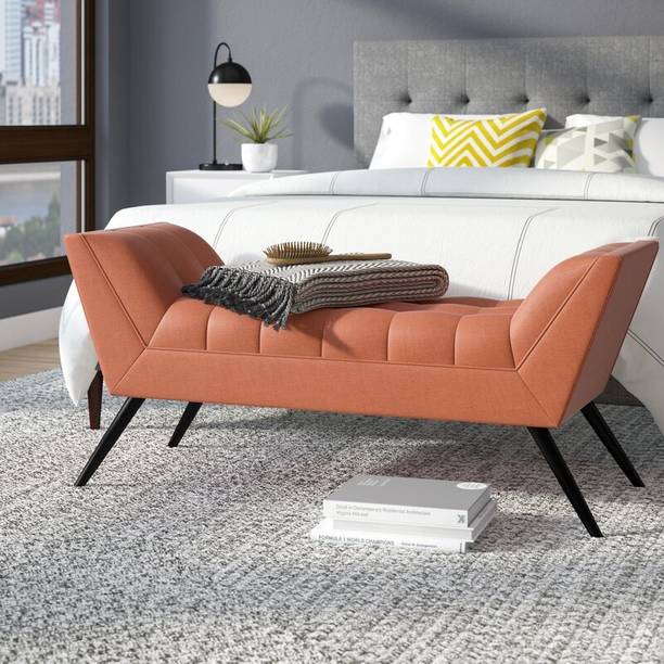 TFS Premium wooden Setttee / lounger chaises/ fabric bench / couch Fabric Settee Solid Wood Settee