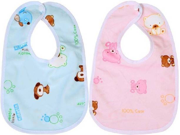 Chinmay Kids ® Bib for Infants Daily Use Super Soft Cotton Fast-Dry Printed Bibs