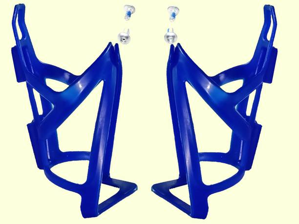 IndiaLot Bicycle Water Bottle Holder Bar Flexible Support PVC 2pc 00011 Bicycle Bottle Holder