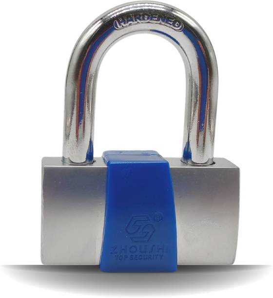 Nexshop ® Premium Stainless Steel Heavy Duty Lock with 3 Keys ( Multicolor ) Cycle Lock