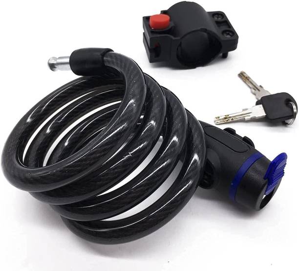 Manogyam Security Guard Against Theft Smart E-bike Steel Wire Cable Accessorie Cycle Lock
