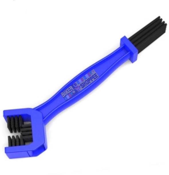 BIKER SHOPPEE UNIVERSAL MOTORCYCLE GEAR CHAIN MAINTENANCE CLEAN DIRT BRUSH CLEANING TOOL CHAIN BRUSH CLEANING-01 Bike Chain Clean Brush