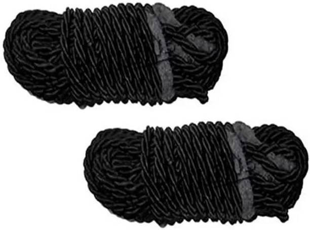 spillfreely Leg Guard Rope Black(Pack Of 2) Bike Crash Guard Rope
