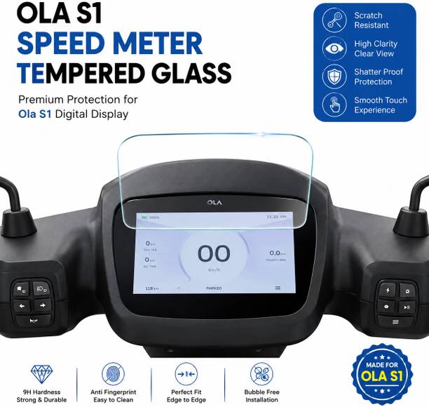 RGAP OLA S1, SCOOTY, S1 PRO, S1 AIR, Bike Display Screen Guard