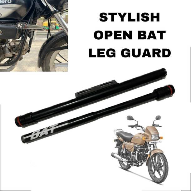 SHOWRIDE NEW Universal HEAVY SINGLE ROD BAT OPEN LEG GUARD,Crash Guard (For All Bike)