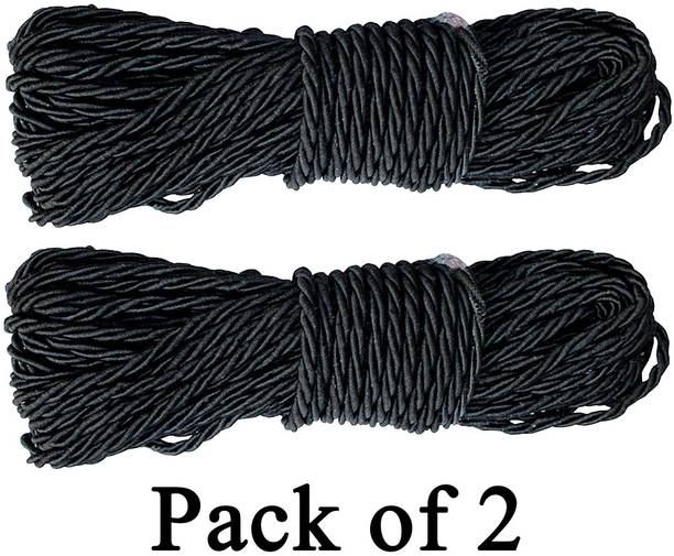 VPRS Leg Guard Rope Pack of 2 Bike Crash Guard Rope Black(Universal For Bike)