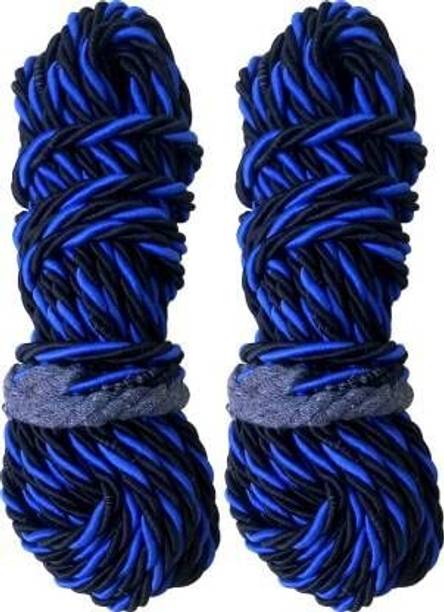 VPRS Leg Guard Rope Pack of 2 Bike Crash Guard Rope Blue(Universal For Bike)