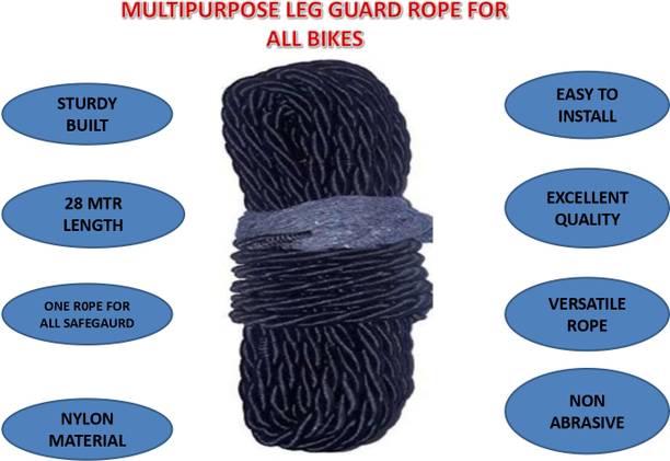 imperial icons ROPE GAURD 2 PCS SET FOR ALL BIKE Bike Crash Guard Rope