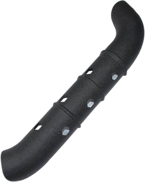 Moto Genius Reborn & Meteor 350 Bike Silencer Bend Pipe Heat Shield Protector / Cover Guard Bike Exhaust Heat Shield