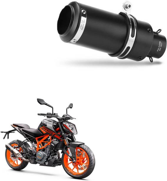 Vagary imported Exhaust Full Black Exhaust for KTM Duke 250 KTM Duke 200 Full Exhaust System