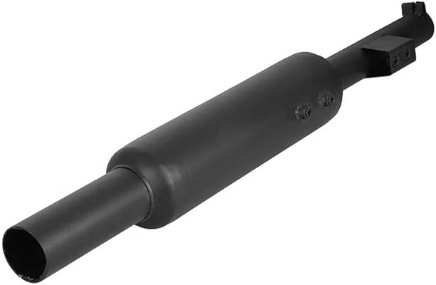 SILENTWAVE Short Botlle Black Empty Mini Punjab Exhaust silencer Royal Enfield 500 Full Exhaust System