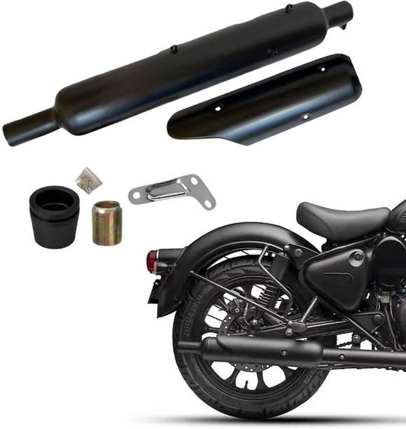 EAZ Original Stock Silencer for Reborn-Bs6 / Bullet Bs6 Royal Enfield Classic 350 स्लिप-ऑन इग्ज़ॉस्ट सिस्टम