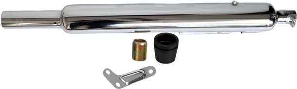 EAZ Long Punjab Silencer for Royal Enfield Classic 350, Classic, Classic Desert Storm, Electra 350 Slip-on Exhaust System