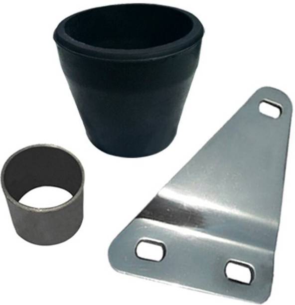 Supremechoice Short Botlle Punjab Empty Chrome Exhaust silencer Royal Enfield Classic 350 Full Exhaust System