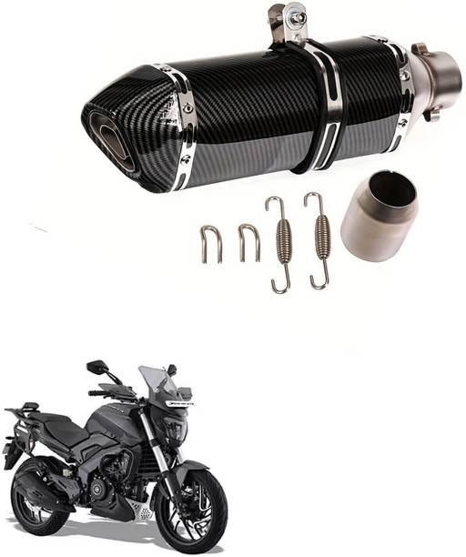 Vagary New Carbon Fiber Exhaust with DB Killer for Bajaj Dominar 400 Bajaj Dominar 400 Full Exhaust System