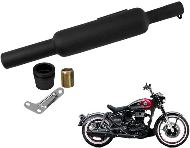 EAZ Original Short Punjab Silencer for Goan 350 Bs6 Royal Enfield Classic 350 Slip-on Exhaust System