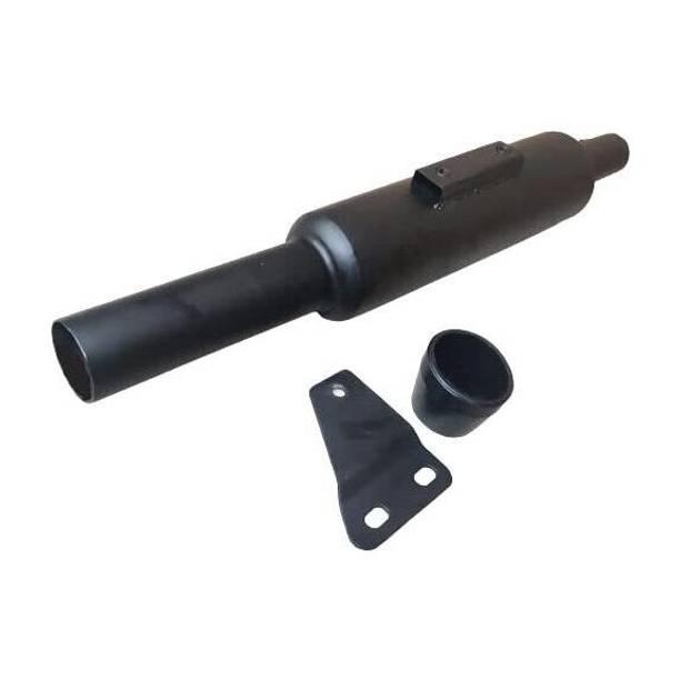 Amaflip Short Botlle Black Empty Mini Punjab Exhaust silencer Royal Enfield Classic 350 Full Exhaust System