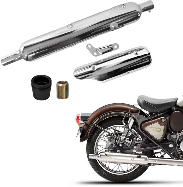 EAZ Original Stock Silencer for Reborn Bs6 Royal Enfield Classic 350 स्लिप-ऑन इग्ज़ॉस्ट सिस्टम