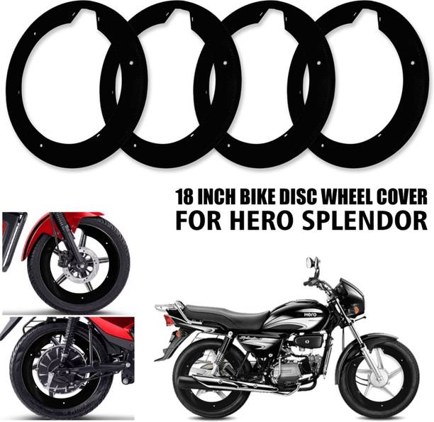 ZYO 18 inch ABS Plastic New Embossed Pattern Wheel Cover 4pc For HERO_SPLENDOR Bike Fairing Kit