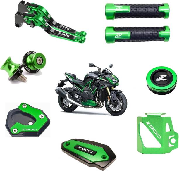 Vagary Combo of Kawasaki Z900 Lever Clutch, Handle Grip,Disc Oil, Etc. Complete 7Items Bike Fairing Kit