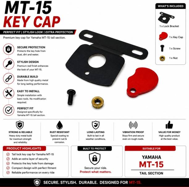 SHOWRIDE Good material MT-15 seat-Key-Cap . Bike Fairing Kit