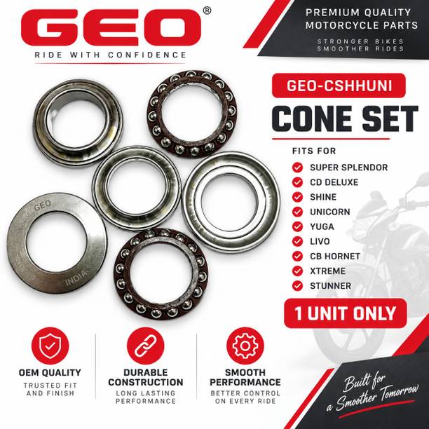 GEO SUPER SPL/ CD DLX/ SHINE/ UNICORN/ YUGA/ LIVO/ HORNET/ XTREME/ STUNNER CONE SET Bike Fork Spring Kit