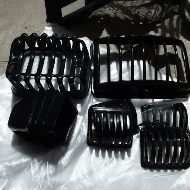 Hardikeshop Accessories Modified for Hero Splendor pro plus ( Bike Headlight Grill Covers) Bike Headlight Grill