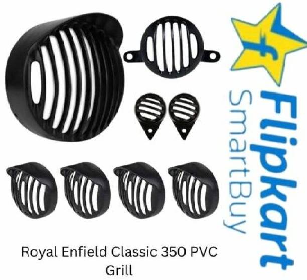 Flipkart SmartBuy CDFS154 Classic PVC Cap Grill Bike Headlight Grill