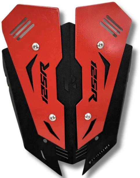 PHANTOM Premium Quality Metal Visor For Hero Xtreme 125R (Red) Bike Headlight Visor Helmet Visor