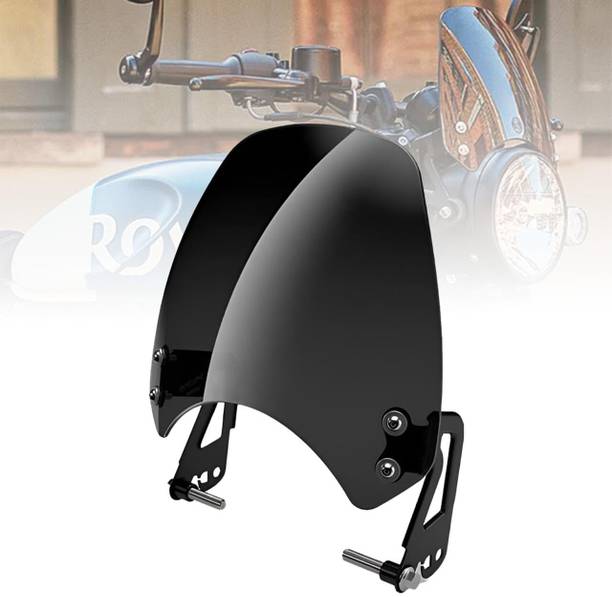 automunk Hunter 350 Unbreakable Headlight Glass Visor Bike Headlight Visor
