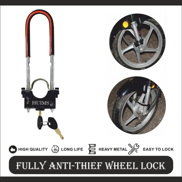 SHOWRIDE Bike Front Shocker Lock Wheel Lock SHW- High Quality Front Wheel,Shocker Lock With 2 Keys Wheel Lock