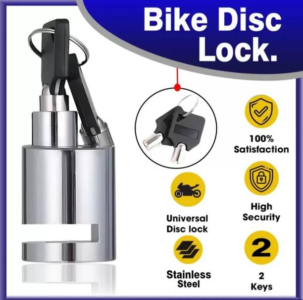 MOCC Disc Brake Lock Waterproof Wear-Resistant Bike Bike Safety Mini Anti-Theft Stainless Steel Disc Brake Lock Waterproof Disc Lock