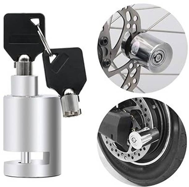 Spotview Anti Theft Disc Lock | High Quality Material | Keyless Locking | Waterproof Motorcycle Bicycle Disk Lock 07865 Disc Lock Disc Lock