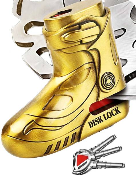 HOGARIVO Heavy Duty Anti-Theft Bike Shoe Shape Disc Lock DISC LOCK Disc Lock