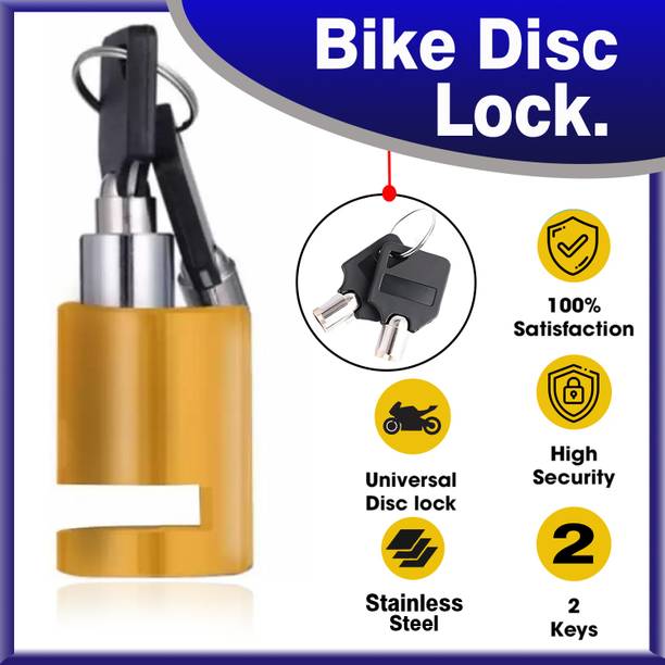 ASRYD Multi-Functional Anti-Theft Disc Brake Lock Disc Brake Lock for Bike Motorcycle Disc Lock