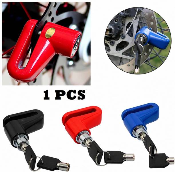 XIROING Anti Theft Protection Motorbike Lock | Disc Brake Wheel Lock New Design Disc-Brake Lock Anti Theft Stainless Steel . Disc Lock