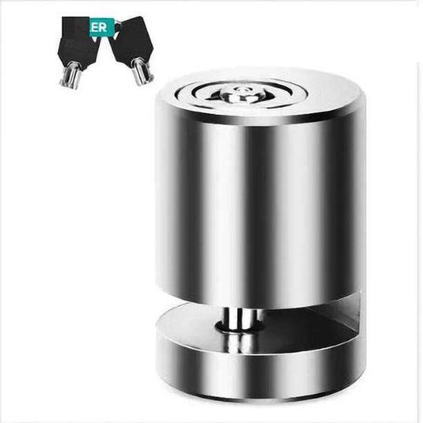 Qnjl Mini Bike Disc Lock for Motorcycles, Bicycles?Bike, Electrombile, Electric Car Motorcycle Disc Brake Lock - Anti Theft Motorbike Security Wheel Disk Lock Disc Lock